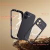 6601174466A-11 REDPEPPER For iPhone 17 IP68 Waterproof Case Clear Back Phone Cover Compatible with MagSafe