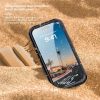 6601174466A-7 REDPEPPER For iPhone 17 IP68 Waterproof Case Clear Back Phone Cover Compatible with MagSafe