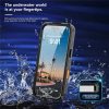 6601174466A-9 REDPEPPER For iPhone 17 IP68 Waterproof Case Clear Back Phone Cover Compatible with MagSafe
