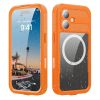 6601174466C-1 REDPEPPER For iPhone 17 IP68 Waterproof Case Clear Back Phone Cover Compatible with MagSafe