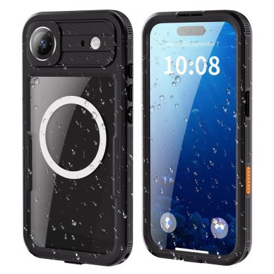 REDPEPPER For iPhone Air IP68 Waterproof Case Clear Back Phone Cover Compatible with MagSafe