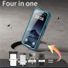 6601174468A-14 REDPEPPER For iPhone 17 Pro IP68 Waterproof Case Clear Back Phone Cover Compatible with MagSafe