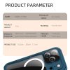 6601174468A-18 REDPEPPER For iPhone 17 Pro IP68 Waterproof Case Clear Back Phone Cover Compatible with MagSafe