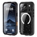 REDPEPPER For iPhone 17 Pro IP68 Waterproof Case Clear Back Phone Cover Compatible with MagSafe