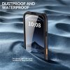 6601174469A-11 REDPEPPER For iPhone 17 Pro Max IP68 Waterproof Case Clear Back Phone Cover Compatible with MagSafe