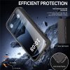 6601174469A-12 REDPEPPER For iPhone 17 Pro Max IP68 Waterproof Case Clear Back Phone Cover Compatible with MagSafe