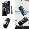 6601174469A-14 REDPEPPER For iPhone 17 Pro Max IP68 Waterproof Case Clear Back Phone Cover Compatible with MagSafe