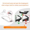 6601174469A-18 REDPEPPER For iPhone 17 Pro Max IP68 Waterproof Case Clear Back Phone Cover Compatible with MagSafe