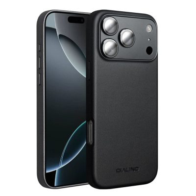 QIALINO For iPhone 17 Pro Max Case Silicone Phone Cover Compatible with MagSafe