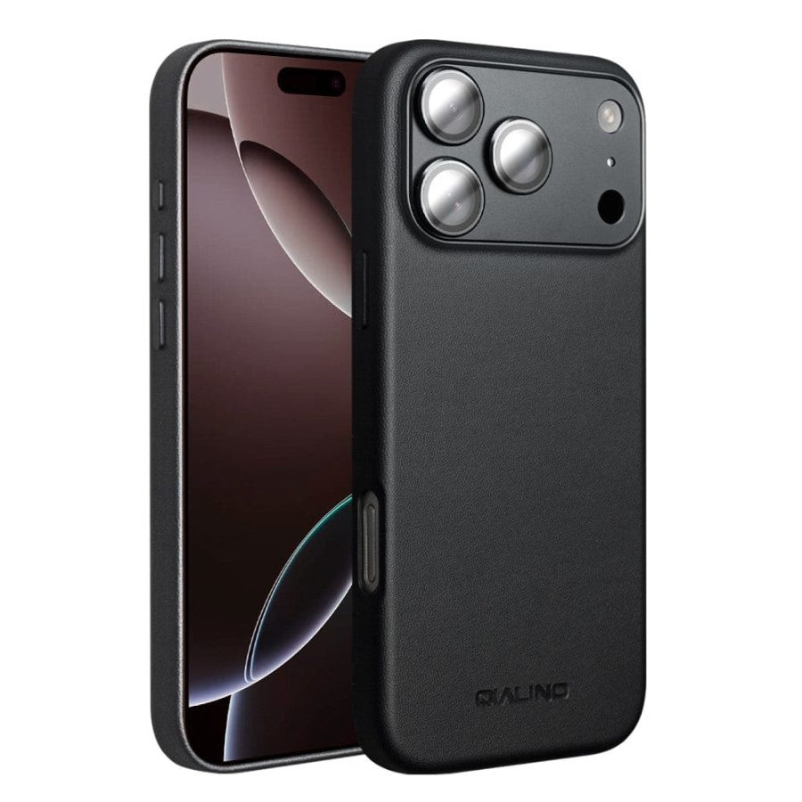 6601177003A-1 QIALINO For iPhone 17 Pro Case Silicone Phone Cover Compatible with MagSafe