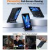 6601177049A-3 TORRAS Ostand Q3 Spin Series For Samsung Galaxy Z Fold7 Case 360 Degree Rotating Magnetic Kickstand Phone Cover (with 2 Tempered Glass Film Included)