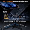 6601177049A-5 TORRAS Ostand Q3 Spin Series For Samsung Galaxy Z Fold7 Case 360 Degree Rotating Magnetic Kickstand Phone Cover (with 2 Tempered Glass Film Included)