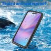 REDPEPPER FS / FM Series For iPhone 17 Clear Case IP68 Waterproof Phone Cover | Compatible with MagSafe