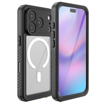 REDPEPPER FS / FM Series For iPhone 17 Pro Clear Case IP68 Waterproof Phone Cover | Compatible with MagSafe