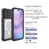 REDPEPPER FS / FM Series For iPhone 17 Pro Clear Case IP68 Waterproof Phone Cover | Compatible with MagSafe