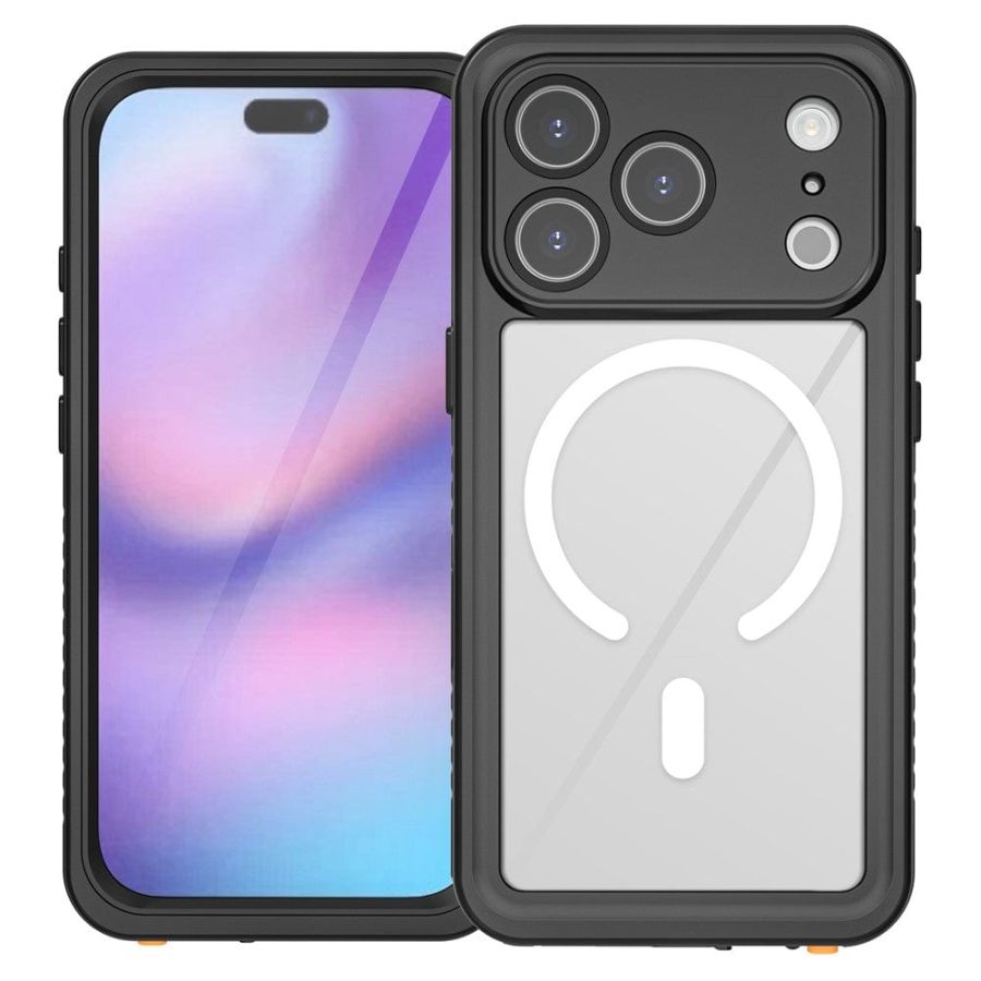 REDPEPPER FS / FM Series For iPhone 17 Pro Clear Case IP68 Waterproof Phone Cover | Compatible with MagSafe