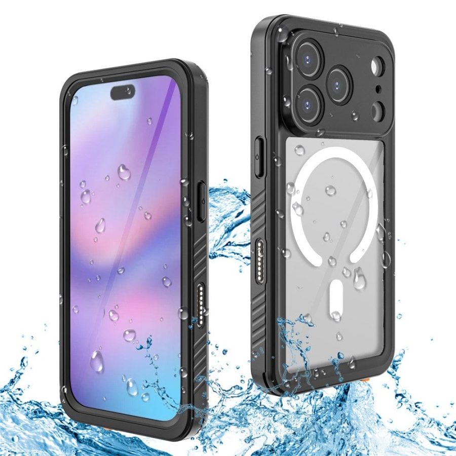 REDPEPPER FS / FM Series For iPhone 17 Pro Clear Case IP68 Waterproof Phone Cover | Compatible with MagSafe
