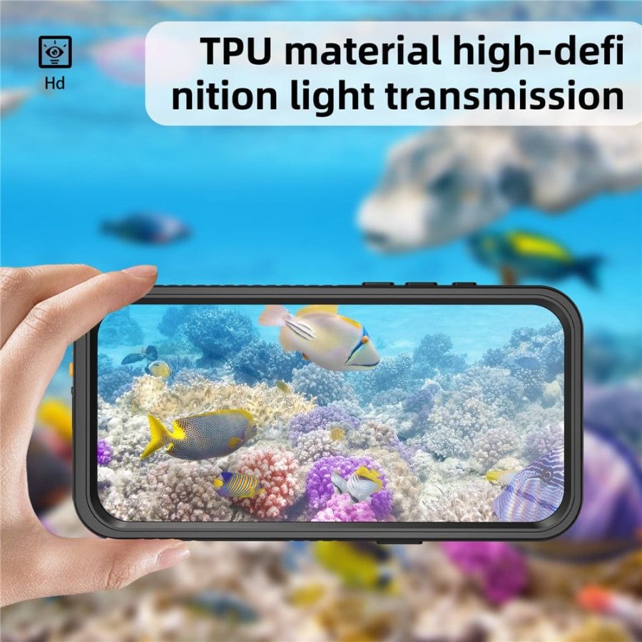 REDPEPPER FS / FM Series For iPhone Air Clear Case IP68 Waterproof Phone Cover | Compatible with MagSafe