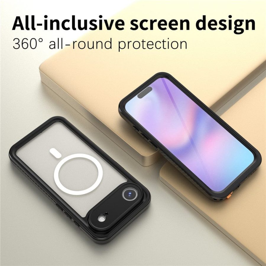 REDPEPPER FS / FM Series For iPhone Air Clear Case IP68 Waterproof Phone Cover | Compatible with MagSafe