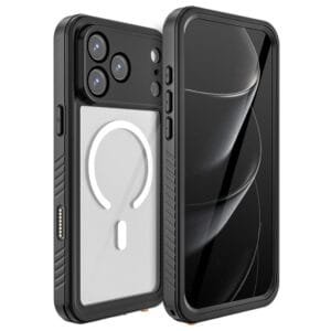 REDPEPPER FS / FM Series For iPhone 17 Pro Max Clear Case IP68 Waterproof Phone Cover | Compatible with MagSafe