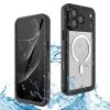 REDPEPPER FS / FM Series For iPhone 17 Pro Max Clear Case IP68 Waterproof Phone Cover |  Compatible with MagSafe
