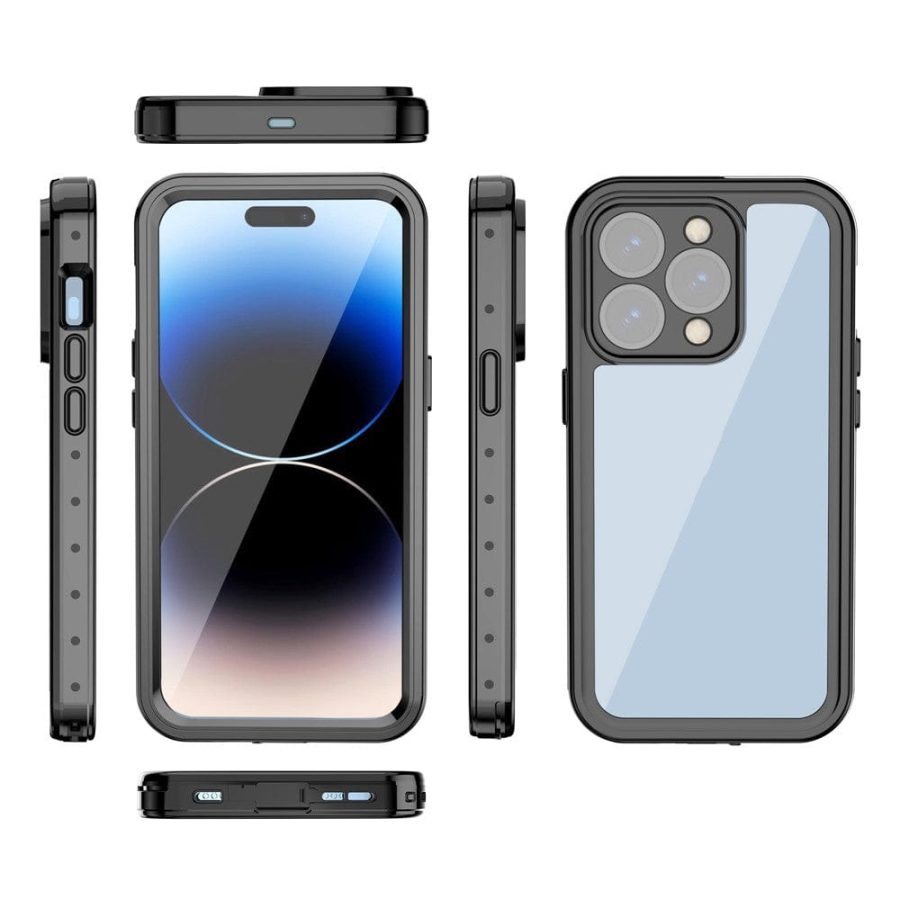 REDPEPPER PRO Series for iPhone 14 Pro IP68 Waterproof Shockproof Clear Phone Case