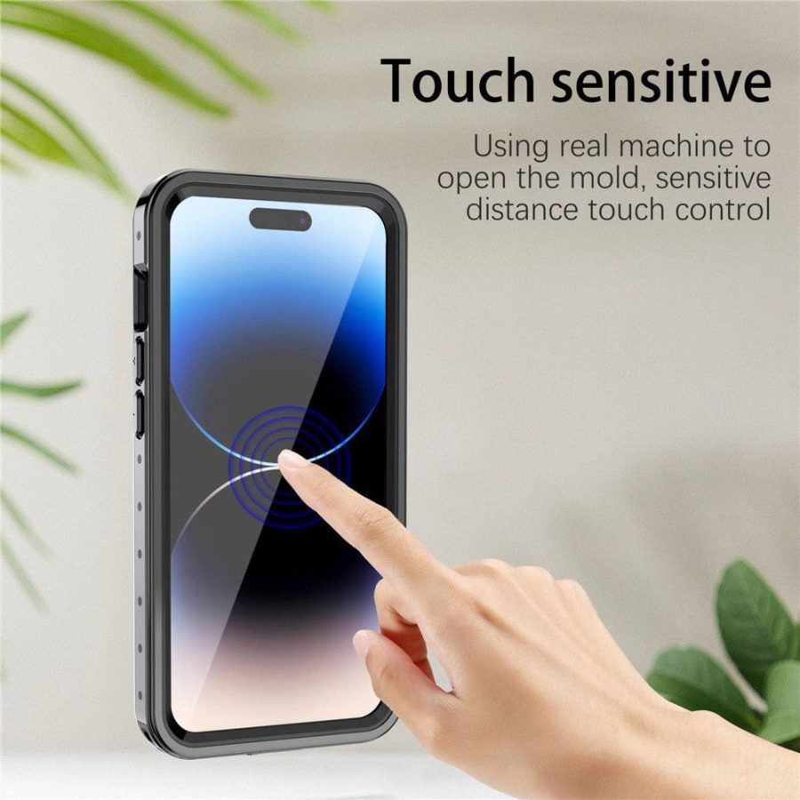REDPEPPER PRO Series for iPhone 14 Pro IP68 Waterproof Shockproof Clear Phone Case