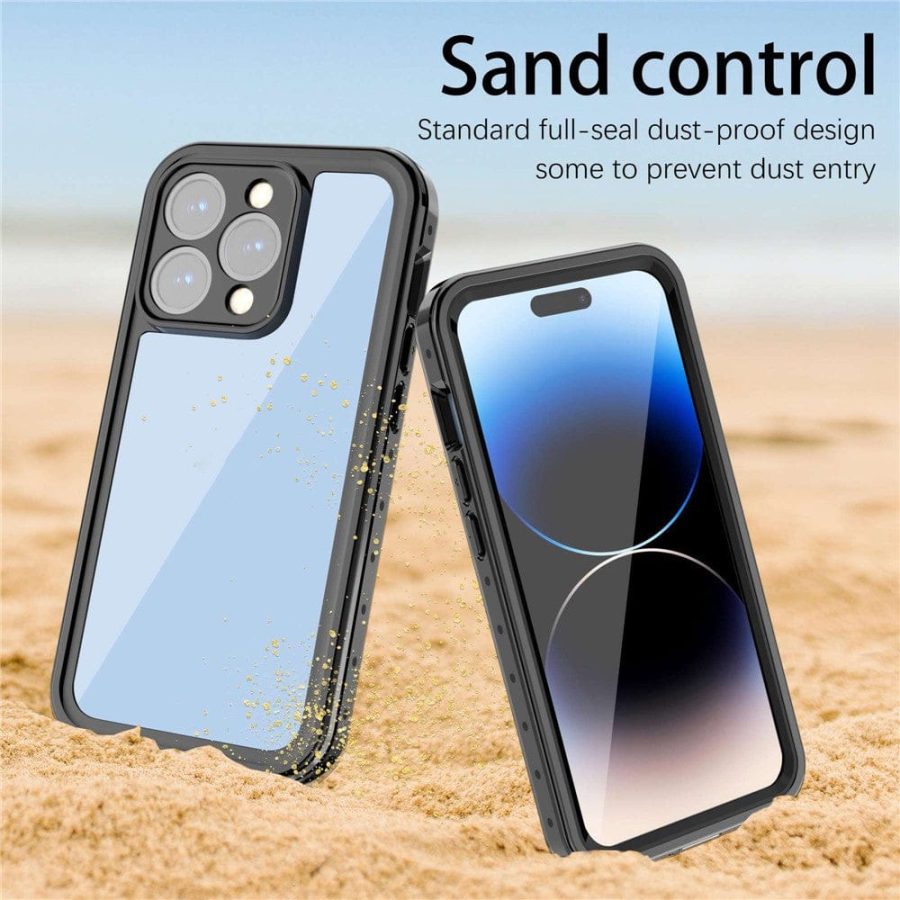 REDPEPPER PRO Series for iPhone 14 Pro IP68 Waterproof Shockproof Clear Phone Case