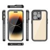 660117845A-10 REDPEPPER PRO Series for iPhone 14 Pro Max IP68 Waterproof Shockproof Clear Phone Case