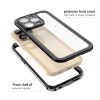 660117845A-2 REDPEPPER PRO Series for iPhone 14 Pro Max IP68 Waterproof Shockproof Clear Phone Case