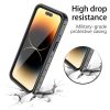 660117845A-5 REDPEPPER PRO Series for iPhone 14 Pro Max IP68 Waterproof Shockproof Clear Phone Case