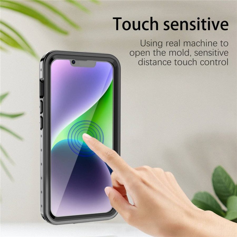 REDPEPPER PRO Series for iPhone 14 Plus IP68 Waterproof Shockproof Clear Phone Case