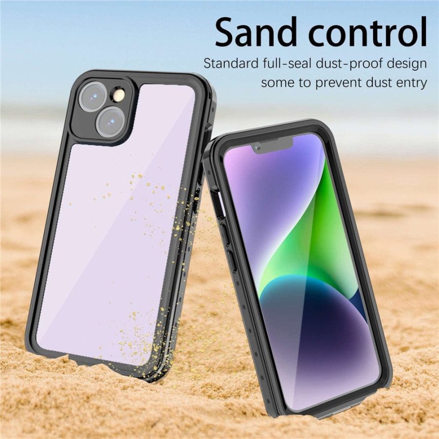 REDPEPPER PRO Series for iPhone 14 Plus IP68 Waterproof Shockproof Clear Phone Case