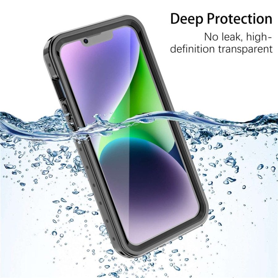 REDPEPPER PRO Series for iPhone 14 Plus IP68 Waterproof Shockproof Clear Phone Case
