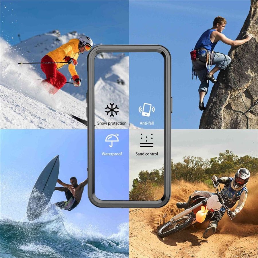 REDPEPPER PRO Series for iPhone 14 Plus IP68 Waterproof Shockproof Clear Phone Case