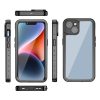 REDPEPPER PRO Series for iPhone 14 IP68 Waterproof Shockproof Clear Phone Case