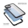 REDPEPPER PRO Series for iPhone 14 IP68 Waterproof Shockproof Clear Phone Case