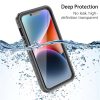 REDPEPPER PRO Series for iPhone 14 IP68 Waterproof Shockproof Clear Phone Case