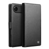 QIALINO For iPhone Air Detachable Genuine Leather Wallet Case Compatible with MagSafe Phone Cover