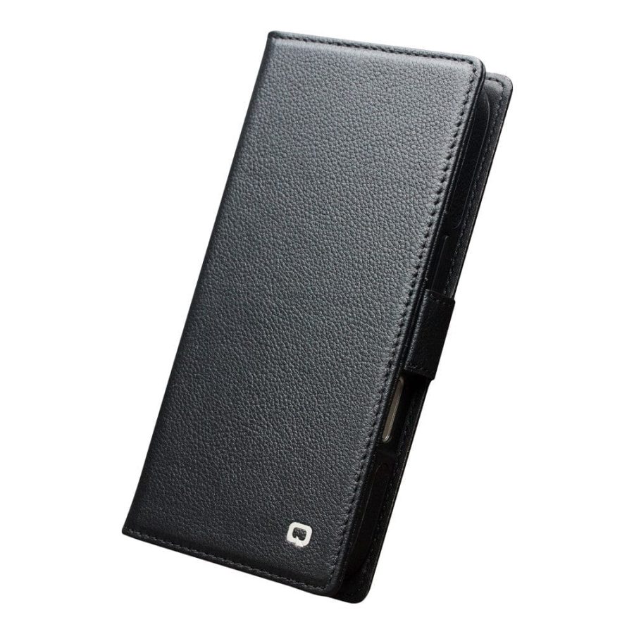 QIALINO For iPhone Air Detachable Genuine Leather Wallet Case Compatible with MagSafe Phone Cover