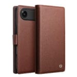 QIALINO For iPhone Air Detachable Genuine Leather Wallet Case Compatible with MagSafe Phone Cover