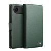 QIALINO For iPhone Air Detachable Genuine Leather Wallet Case Compatible with MagSafe Phone Cover