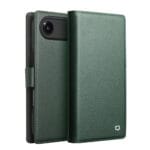 QIALINO For iPhone Air Detachable Genuine Leather Wallet Case Compatible with MagSafe Phone Cover