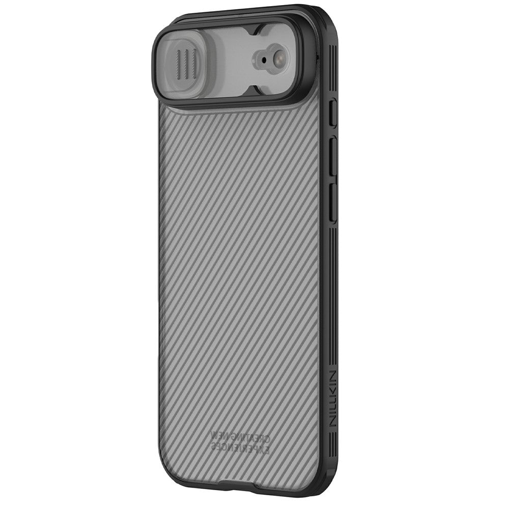 NILLKIN Camshield Pro Series For iPhone Air Case Clear Black Phone Cover with Camera Slider - Image 2