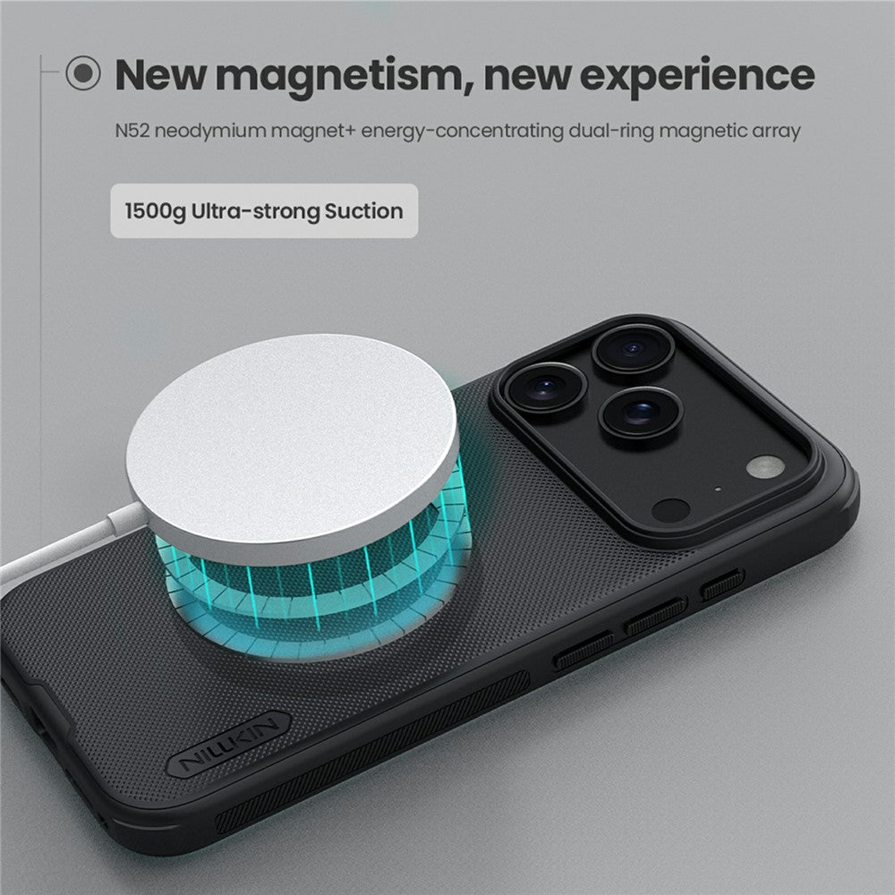 NILLKIN Frosted Shield Pro for iPhone 17 Pro Max Case Phone Cover | Compatible with MagSafe - Image 10