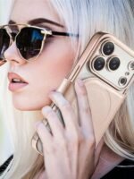 For iPhone 17 Pro Max Case Compatible with MagSafe Detachable Leather Phone Cover with Lens Film by The Case Factory