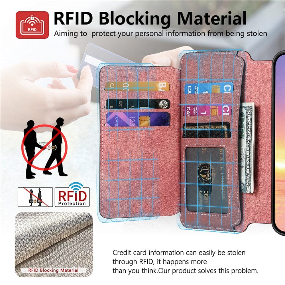 CASENEO MW-02 For iPhone 17 Case Detachable Magnetic Leather Flip Phone Cover by The Case Factory