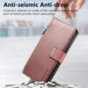 CASENEO MW-02 For iPhone 17 Case Detachable Magnetic Leather Flip Phone Cover by The Case Factory