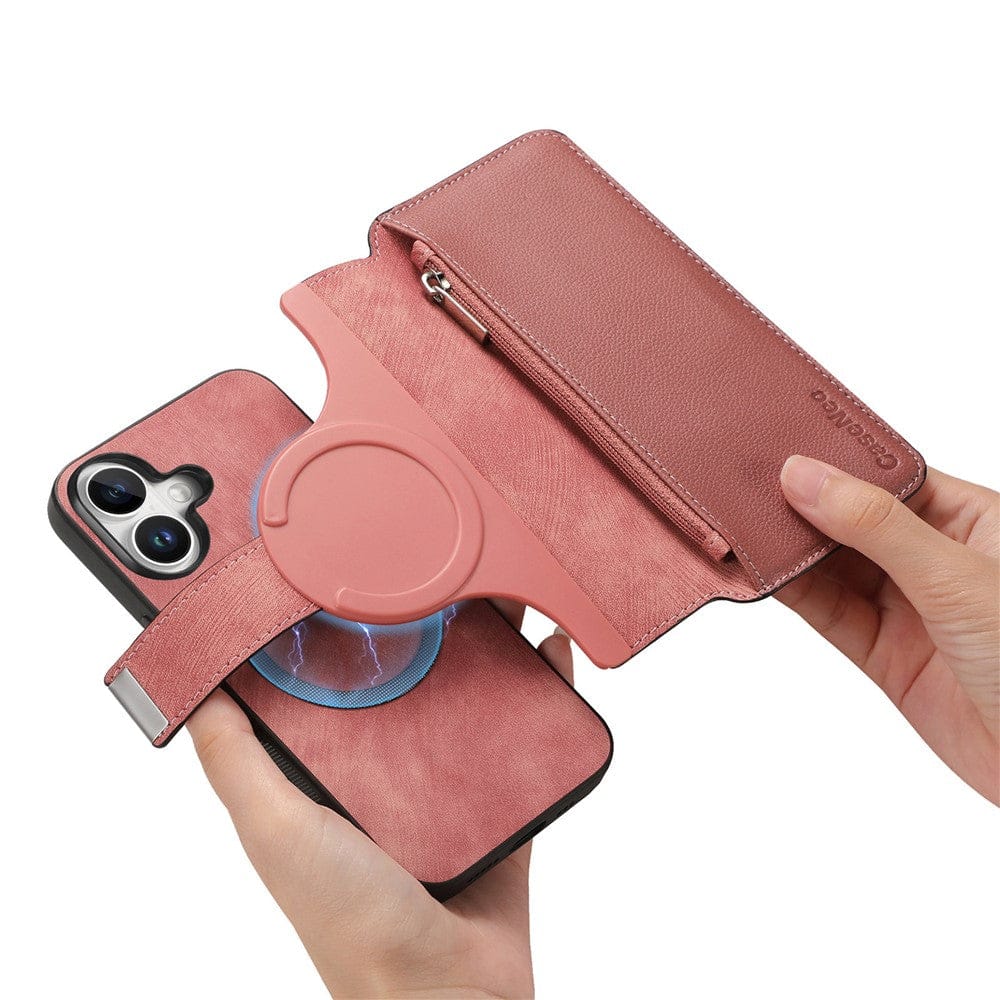 CASENEO MW-02 For iPhone 17 Case Detachable Magnetic Leather Flip Phone Cover by The Case Factory