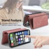 CASENEO MW-02 For iPhone 17 Case Detachable Magnetic Leather Flip Phone Cover by The Case Factory
